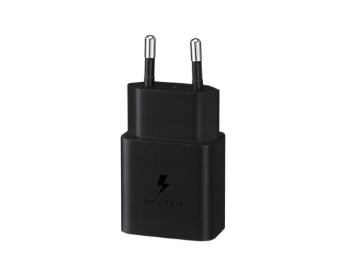 Samsung EP-T1510XBE Chargeur Secteur Complet Adaptateur 15W & Câble USB Type-C vers Type-C Noir Emballage Original 709843-05