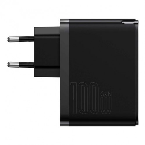 Baseus Travel Charger GaN5 Pro Quick wall charger C+U, PD3.0, QC4.0 +, AFC, 100W EU Black (CCGP090201) DA3226607-024