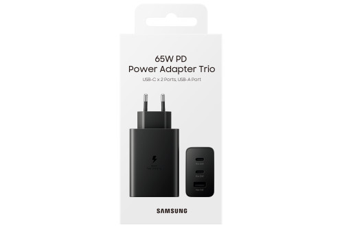 Samsung Adaptateur Trio USB (65W) noir 711846-026