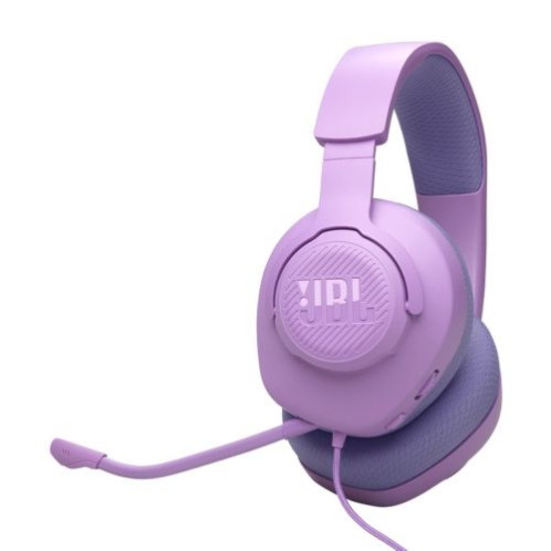 JBL Quantum 100M2 Headphone Wired Gaming Headset with Microphone, Purple EU DB2800405-05