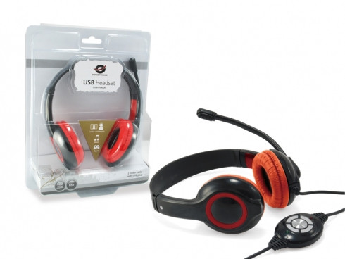 Conceptronic POLONA CCHATSTARU2R Casque arceau USB 884039-05