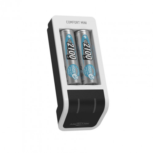 Ansmann Comfort Mini chargeur + 2 AA Mignon 2100 mAh 561500-06