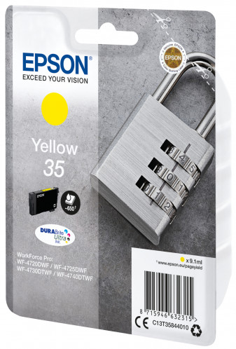 Epson jaune DURABrite Ultra Ink 35 T 3584 285854-03