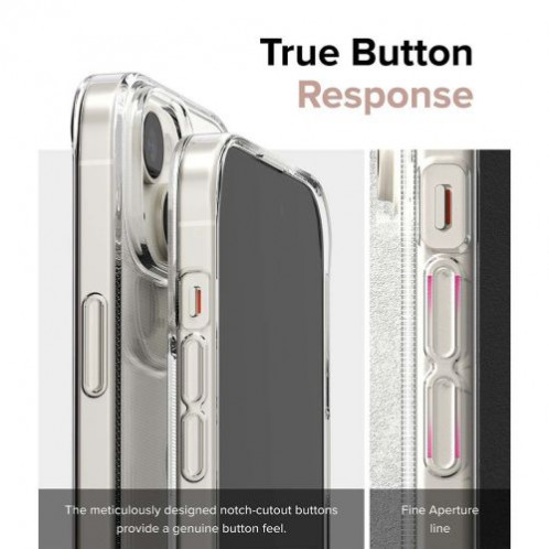 Ringke iPhone 15 Plus Case Slim Clear DI500970-014