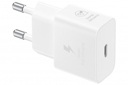 Samsung Chargeur USB-C 25W + câble USB-C, blanc 828886-09