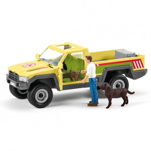 Schleich Vie à la ferme 42503 Visite du vétérinaire à la ferme 488301-014