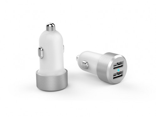 Novodio Dual Car Fast Charger Chargeur voiture USB 2 X 2,4A AMPNVO0319-02