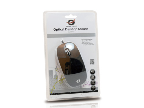 Conceptronic REGAS CLLM3BDESK Souris optique de table 884095-07
