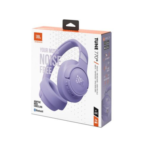 JBL Tune 770NC Bluetooth Wireless On-Ear Headphones Purple EU DB5800910-06