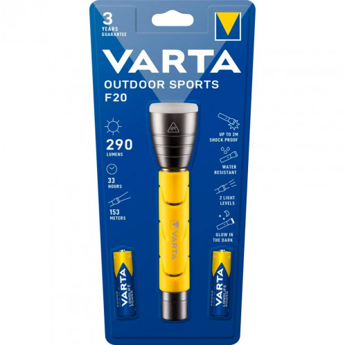 Varta LED Outdoor Sports Flashlight 2AA 279757-04