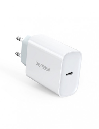 UGREEN USB-C 30W PD Chargeur mural EU blanc 730389-02