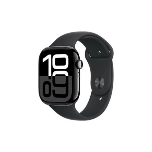 Apple Watch Series 10 GPS 46mm Jet Black Alu Case, Midnight Black Sport Band S/M EU MWWP3 DP34600777-01