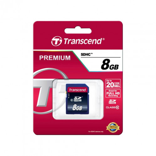 Transcend SDHC 8GB Class 10 386981-02