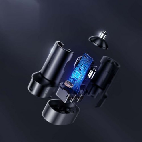 Joyroom Car Charger 5-in-1, U+U+U+U+U 31W, Black (JR-CL03) DO475283-013