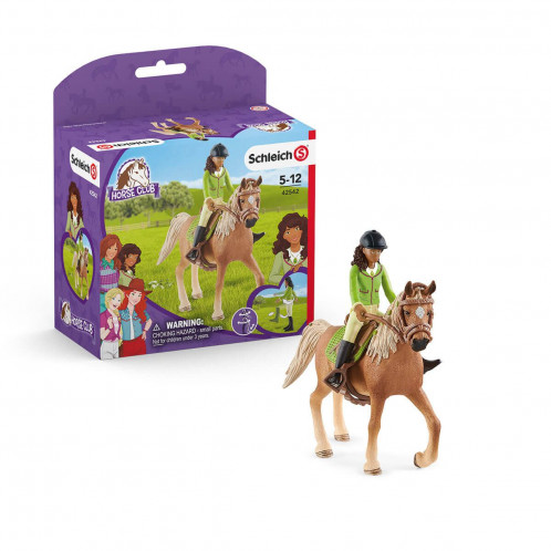 Schleich Club hippique 42542 Sarah & Mystery 628056-011