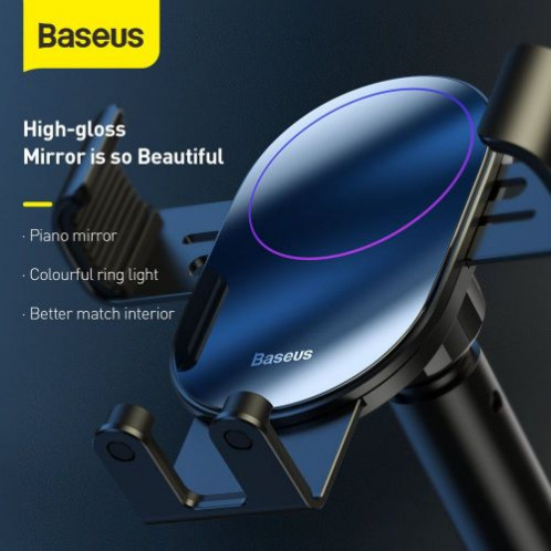 Baseus Car Mount Simplism Gravity Phone holder with suction base Black (SUYL-JY01) DA891666-016