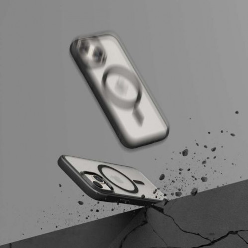 Ringke iPhone 15 Case Fusion Bold Magnetic Clear/ Black DI1081775-011