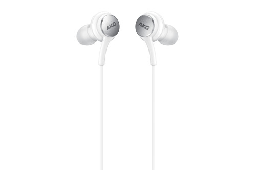 Samsung EO-IC100BWE Écouteur AKG Intra Auriculaire Connecteur Type C, Blanc, Télécommande (Emballage Original) 270062-018