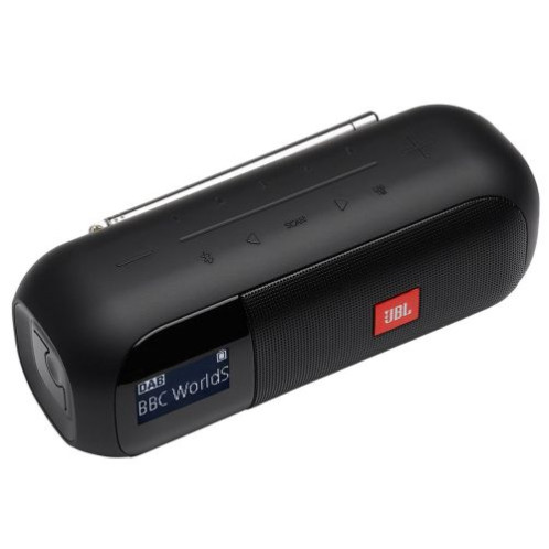 JBL Tuner 2 Portable Bluetooth Speaker with FM/DAB/DAB+ Black EU DB7500807-07