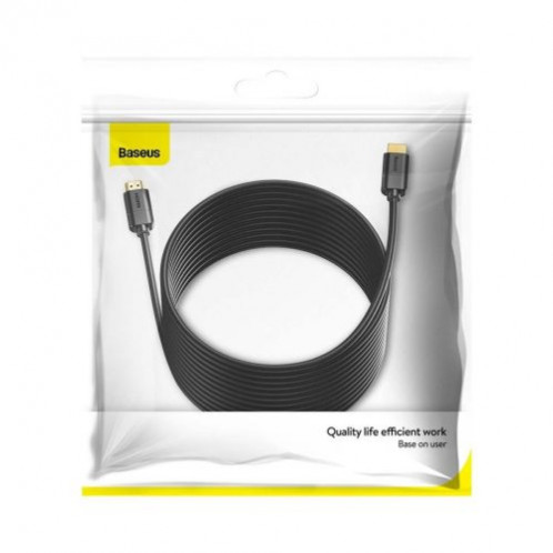Baseus Video Cable High definition Series HDMI To HDMI 4K 30 Hz, 3D HDR, 18 Gbps, 8 m black (CAKGQ-E01) DA981683-011