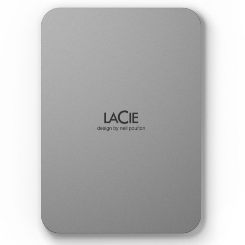 LaCie Mobile Drive 2TB argent USB 3.2 Type C 746776-06