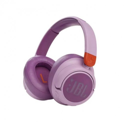 JBL JR460NC Bluetooth Wireless On-Ear Headphones for Kids with Noise Cancellation, Pink EU DB4100127-08