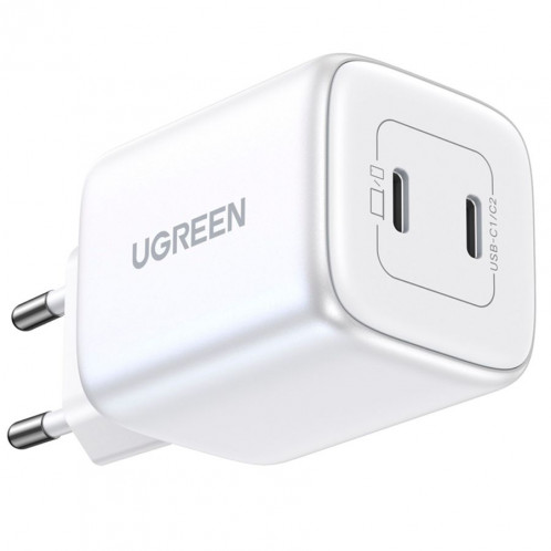 UGREEN Nexode 45W Dual USB-C PD Charger (25W+20W) white 784422-06