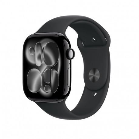 Apple Watch Series 11 (GPS 46mm Bracelet Sport S/M) Noir MEUW4-01