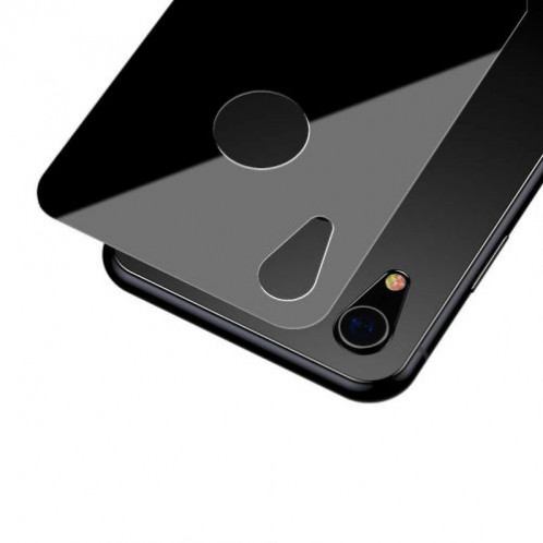 Baseus iPhone Xr 0.3 mm Full coverage curved T-Glass rear Protector Black (SGAPIPH61-BM01) DA012996-09