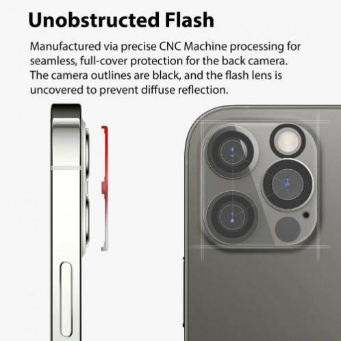 Ringke iPhone 12 Pro Max Camera Protector Glass Transparent DI367474-013