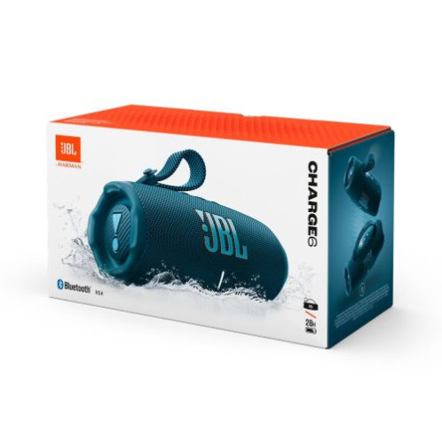 JBL Charge 6 Bluetooth Wireless Speaker Blue EU DB11400350-02