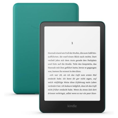 Amazon Kindle Paperwhite 2024, 7'' (12th Gen) e-Reader with Ads 16GB Jade EU DM10700656-01
