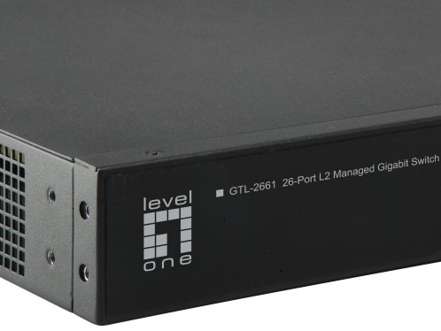 LevelOne GTL-2661 KILBY 26-Port L2-Gigabit Switch 884739-07