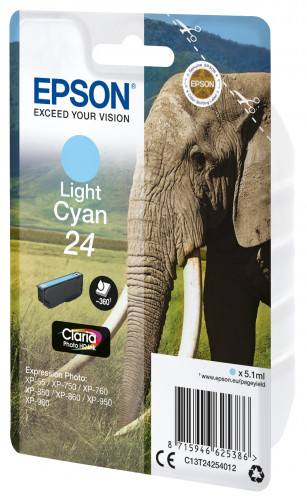 Epson light cyan Claria Photo HD T 242 T 2425 267836-05