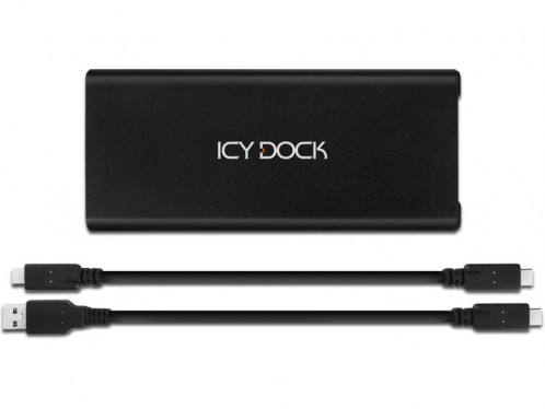 ICY DOCK ICYNano MB861U31-1M2B Boîtier USB-C/USB-A pour SSD M.2 PCIe NVMe BOIICD0007-04