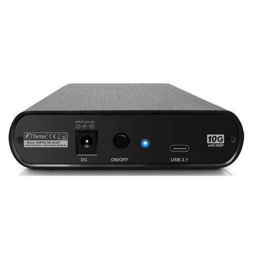 FANTEC DB-ALU31A noir 3,5 SATA USB 3.1 Typ-C 474861-03