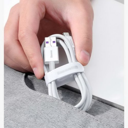 Baseus Type-C Superior series fast charging data cable 66W (11V/6A) 2m White (CATYS-A02) DA245356-016