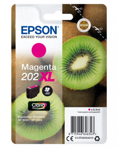 Epson magenta Claria Premium 202 XL T 02H3 322695-04