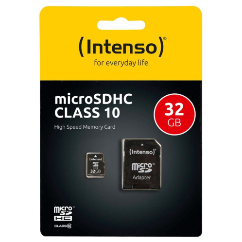 Intenso microSDHC 32GB C10 avec adapt. 405946-04