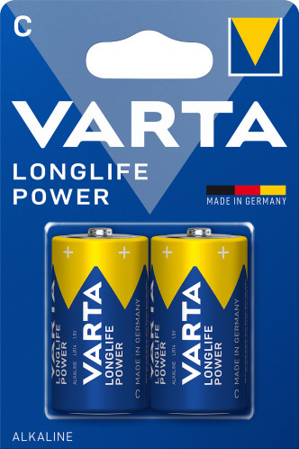 1x2 Varta Longlife Power Baby C LR 14 837961-02