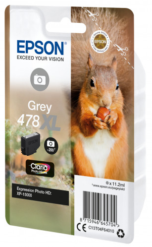 Epson gris Claria Photo HD 478 XL T 04F6 343037-05