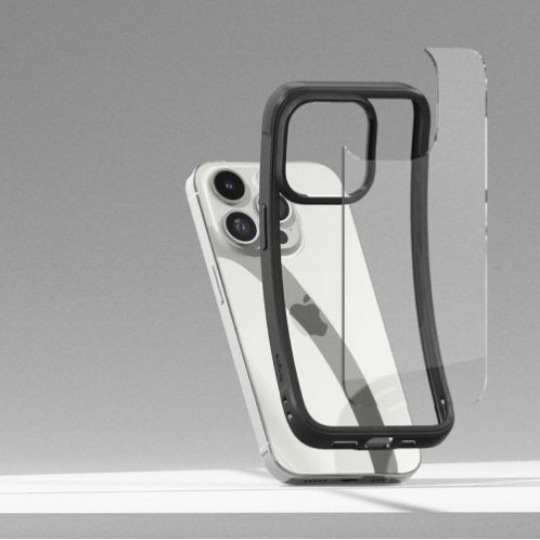 Ringke iPhone 15 Pro Max Case Fusion Bold Clear/ Black DI607571-010