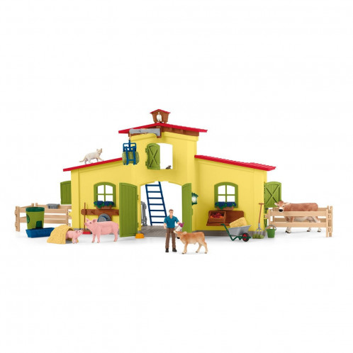 Schleich Vie à la ferme 42605 Ferme éducative & accessoires 792710-013