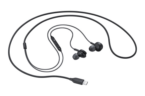 Samsung EO-IC100BBEGEU Écouteur AKG Intra Auriculaire Connecteur Type C, Noir, Télécommande (Emballage Original) 270123-018
