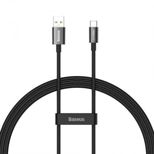 Baseus Type-C Superior Series SUPERVOOC 65W, 1m Black (CAYS000901) DA319515-07