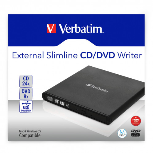 Verbatim Graveur mobile CD/DVD USB 2.0 98938 218234-06
