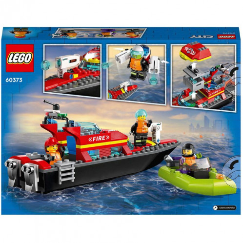 LEGO City 60373 Bateau de sauvetage des pompiers 793305-06