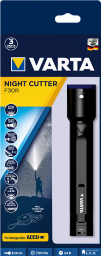 Varta Night Cutter F30R rechargeable 700 Lumen 390189-03