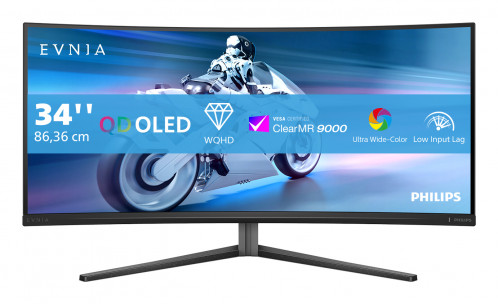 Philips Evnia 34M2C6500 Moniteur incurvé OLED WQHD 34 100223-013