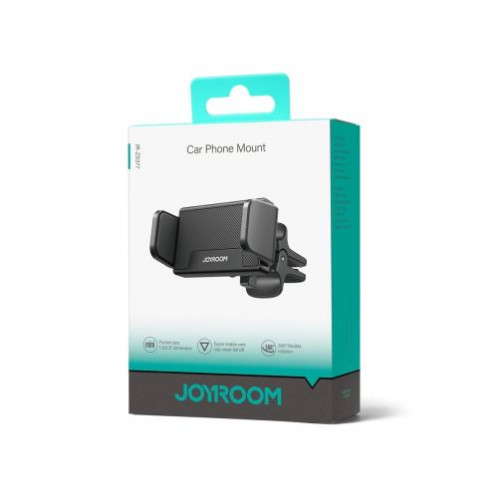 Joyroom Car Mount Clamp Holder (Air Outlet Version) 4.5-6.7 inch, Black (JR-ZS377) DO253299-04